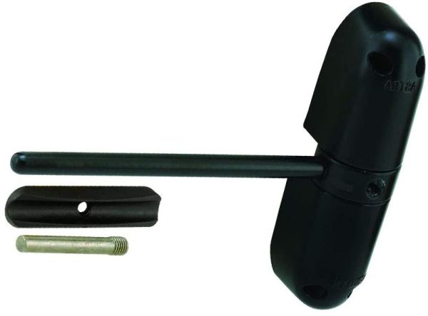 Prime-LINE KC16HD Safety Spring Door Closer, Black - Image 2