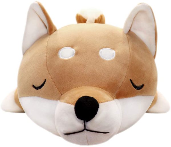 30'' Shiba Inu Plush Stuffed Animal Dog Plush Pillow Children Hugging Pillow Sleeping Comfort Cushion Soft Plush Toy