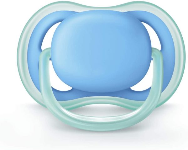 Philips Avent Ultra Air Pacifier 6-18m, blue/green, 4 pack, SCF244/42 - Image 4