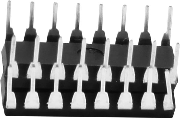 85 Pieces 10 Types Integrated Circuit Chip Assortment Kit, DIP IC Socket Set for Opamp Single Precision Timer Pwm - Image 5