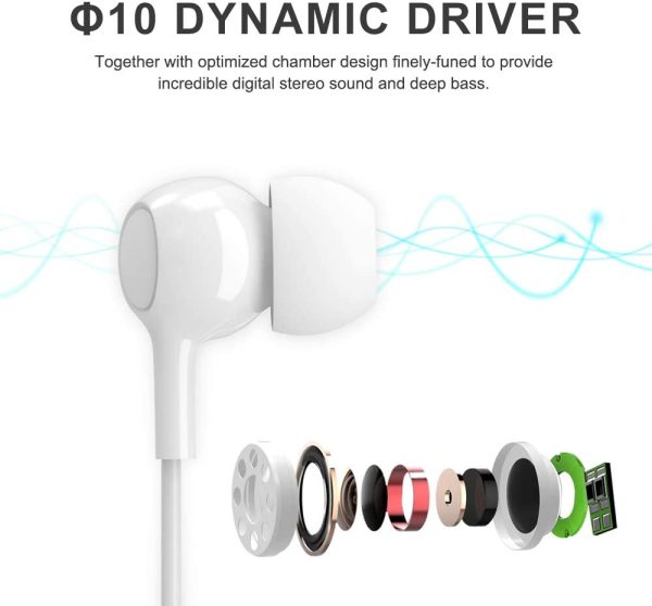 MFi Certified iPhone Headphones Lightning Earphones with Mic and Volume Remote in Ear Wired Noise Isolation Earbuds Compatible for iPhone 13/12/11/XR/XS/X, 8/8 Plus, 7/7 Plus, iPad, iPod - Image 5