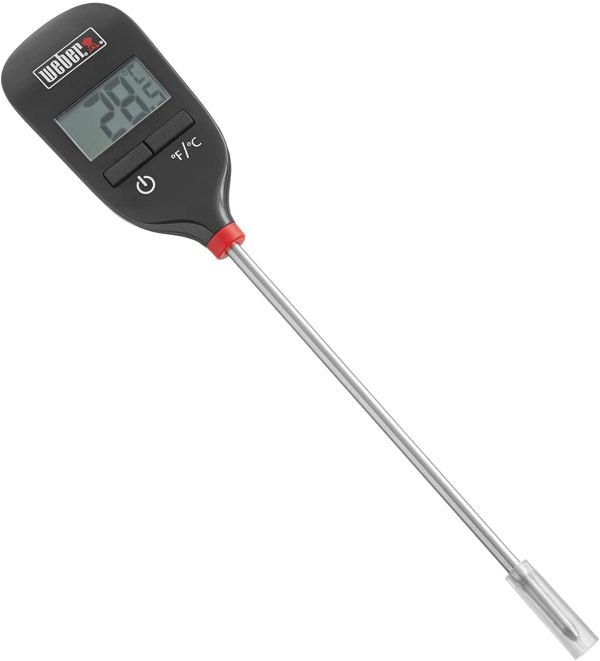 Weber Instant Read Thermometer, for Grilling, Oven, BBQing, Cooking (6750) - Image 2