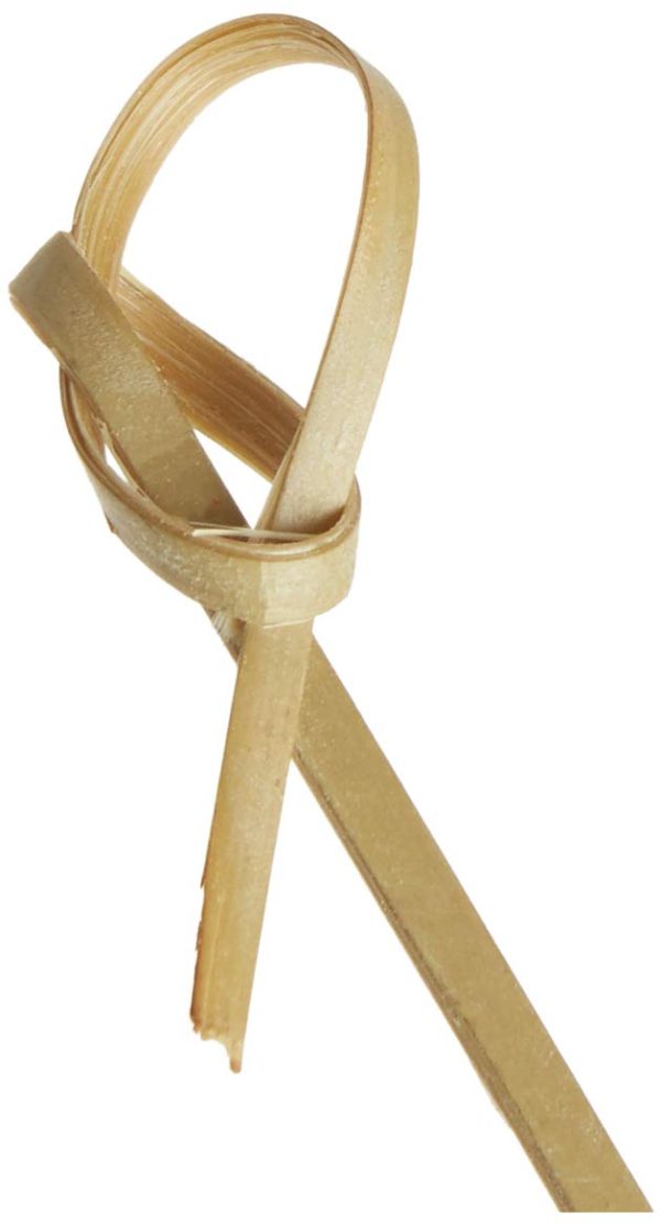 Perfectware Bamboo Knot 4-300ct 4" Bamboo Knot Picks (Pack of 300) - Image 5