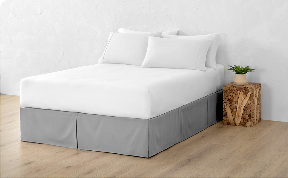 Lifestyle Image of Bed showing the Bed Skirt