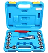 Accusize Industrial Tools Mt3 Shank Er32 Chuck with 11Pc Collets Kit, 1/8 inch - 3/4 inch by 16th...