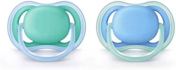 Philips Avent Ultra Air Pacifier 6-18m, blue/green, 4 pack, SCF244/42 - Image 5