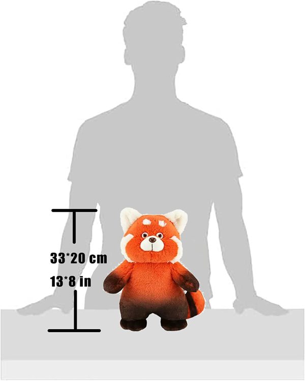 Turning Red  Toys 13 Inch Red Panda Meilin Figures ie Dolls  Cuddle Pillow ?? Toy??Kids Gifts Gift for Turning Red Panda  Toy Fans