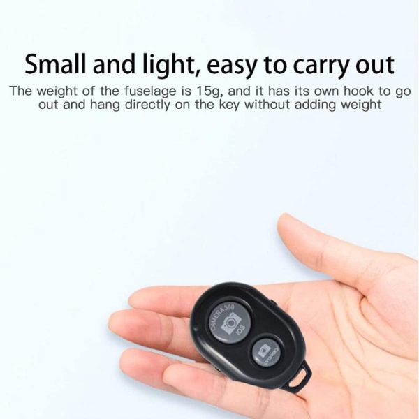 2 Pack Wireless Camera Remote Control - Wireless Remote for iPhone & Android Phones iPad iPod Tablet, Clicker for Photos & Videos - Image 5