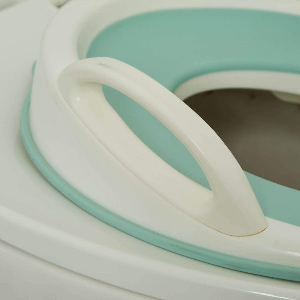 Potty Training Seat for Boys and Girls With Handles, Fits Round & Oval Toilets, Non-Slip with Splash Guard, Includes Free Storage Hook - Jool Baby - Image 6