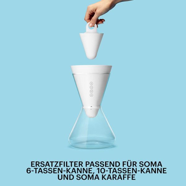 Replacement Water Filters, 2 Count ?C for  Pitchers & Carafes ?C Filtration System for Fresh, Filtered Drinking Water - Image 2