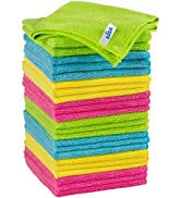 MR.SIGA Microfiber Cleaning Cloths, Size: 32 x 32cm - Pack of 24