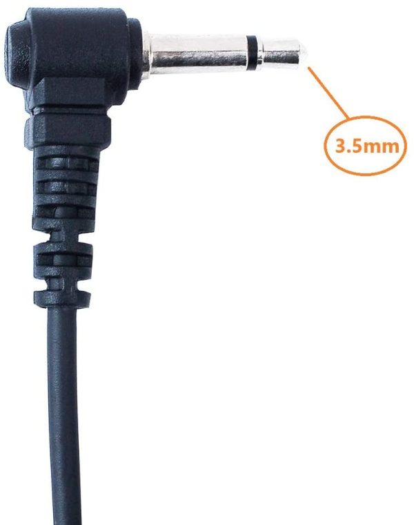 3.5mm Acoustic Tube Listen only Earpiece Headset for Radio or Walkie Talkie Mic - Image 2