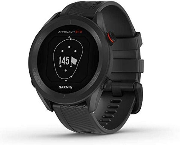 Garmin Approach S12, Easy-to-Use GPS Golf Watch, 42k+ Preloaded Courses, Black, 010-02472-00