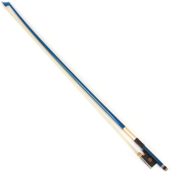 Violin Bow Stunning Bow Carbon Fiber for Violins (1/2, Blue) - Image 9