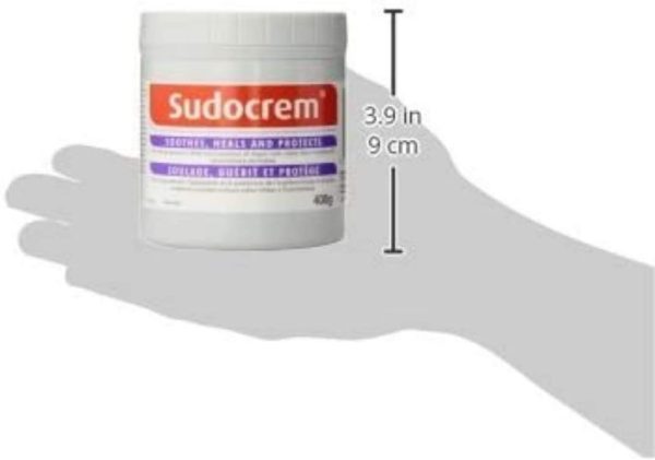 Sudocrem - Diaper Rash Cream for Baby, Soothes, Heals, and Protects, Relief and Treatment of Diaper Rash, Zinc Oxide Cream - 400g