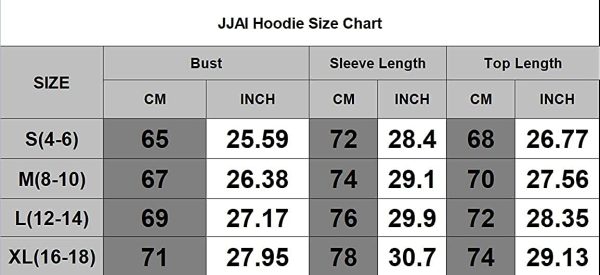 JJAI Essential Hoodie Long Sleeve Hip Hop Unisex Novelty Pullover Hoodie Letter Hooded Sweatshirt - Image 2