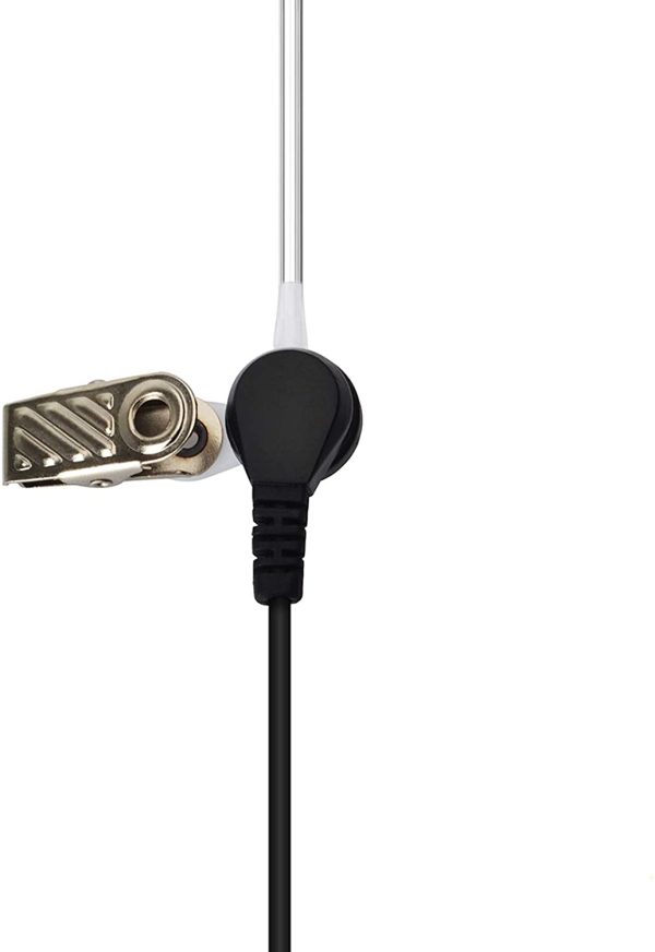 3.5mm 1 Pin Earpiece Covert Acoustic Tube Earpiece Listen/Receiver Only Headset for Motorola/Speaker Mic - Image 5