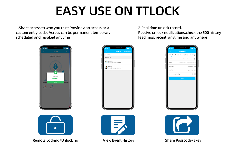 touchscreen deadbolt