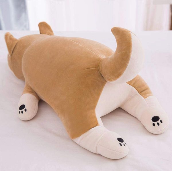 30'' Shiba Inu Plush Stuffed Animal Dog Plush Pillow Children Hugging Pillow Sleeping Comfort Cushion Soft Plush Toy - Image 2