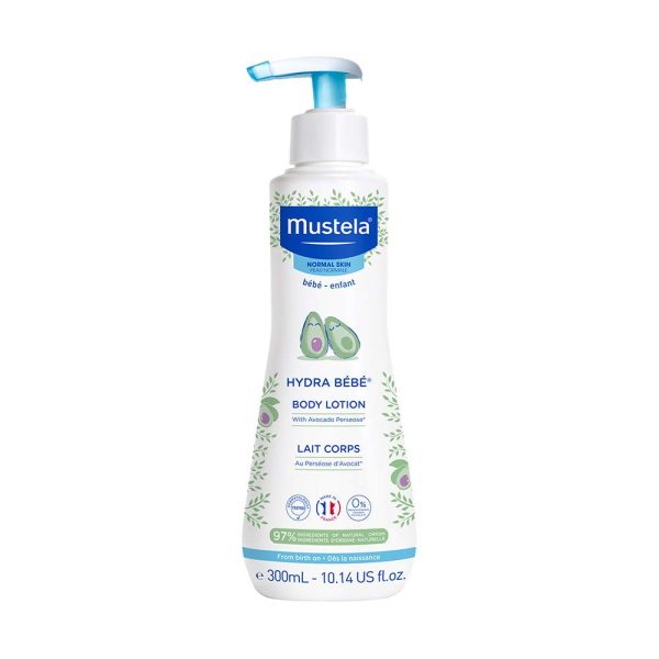 Mustela Hydra Bebe Body Lotion - Daily Moisturizing Baby Lotion with Natural Avocado, Jojoba & Sunflower Oil - Image 6