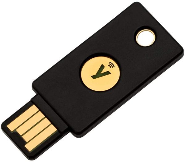 YubiKey 5 NFC - Two Factor Authentication USB and NFC Security Key, Fits USB-A Ports and Works with Supported NFC Mobile Devices - Protect Your Online Accounts with More Than a Password - Image 2