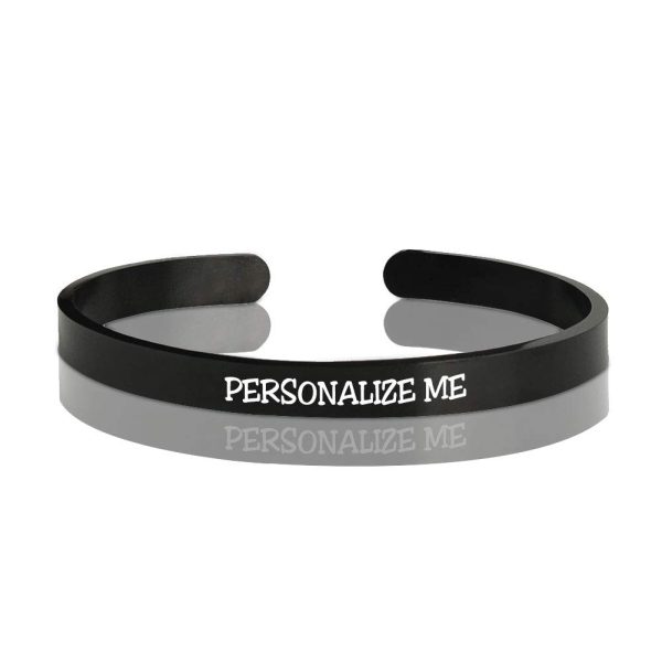 Custom Engraved Bracelet for Men Women Couples - Image 2