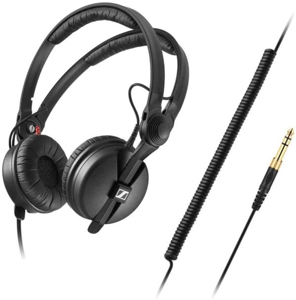 Sennheiser HD 25 Plus Professional DJ Headphone with Coiled & Straight Cable - Image 6