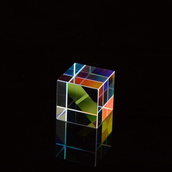 WYS-Prism, 1pc 20 * 20 * 20mm Cube of Light Cube A Gift from Optical Science Prism Creative Ornaments - Image 6