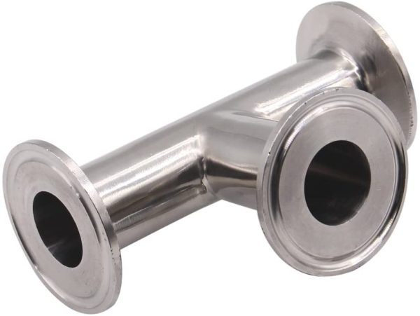 Clamp Tee 3 Way Stainless Steel 304 Sanitary Fitting Fits 1.5" Tri-clamp, 25mm Pipe OD - Image 4