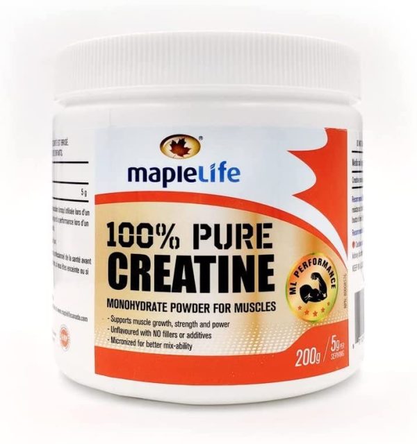 Creatine Monohydrate Powder 200g | 100% Pure Muscle Growth Formula