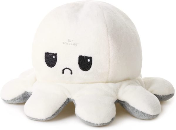 Toy Scholar Octopus Plushie Reversible / Pieuvre Peluche Reversible, Reversible Octopus Plush / Poulpe Reversible | Mood Octopus Plushies, Flip Octopus Plush, Flippy Octopus, Reversible Squid Plush - Image 7