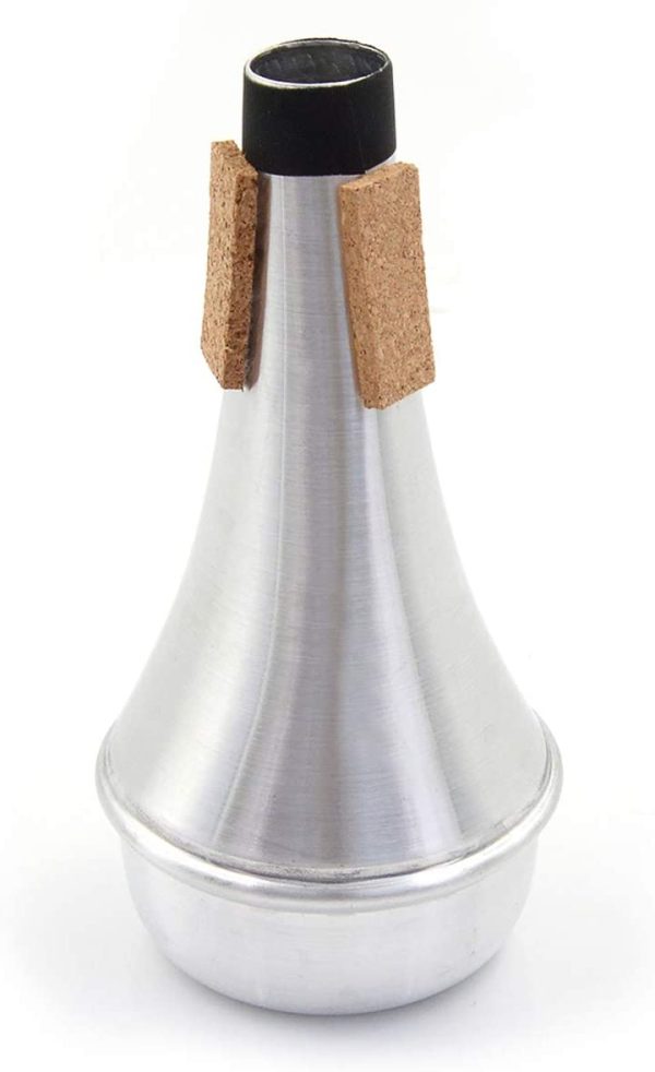 SUNTRADE Lightweight Aluminum Practice Trumpet Mute Silencer for Jazz Horn Music - Image 4