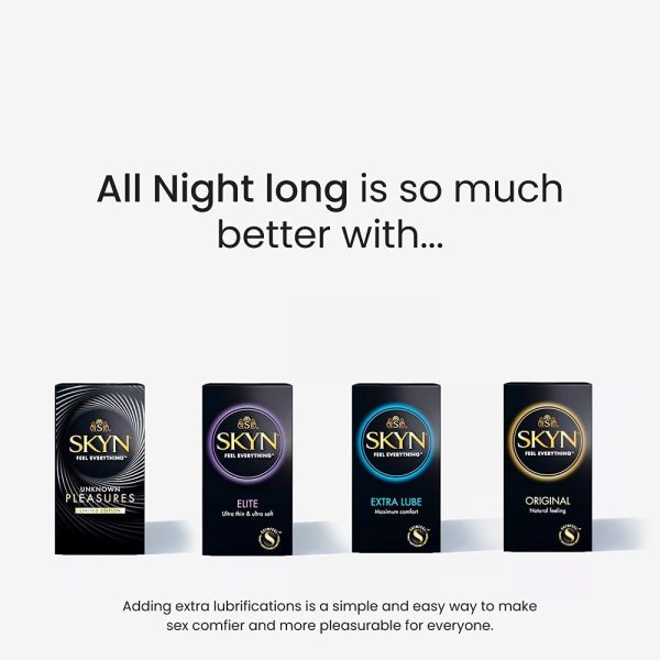 SKYN ALL-NIGHT-LONG Premium Silicone-Based Personal Lubricant, 2.7 Fl Ounce