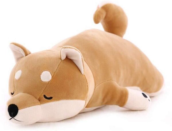 30'' Shiba Inu Plush Stuffed Animal Dog Plush Pillow Children Hugging Pillow Sleeping Comfort Cushion Soft Plush Toy - Image 6