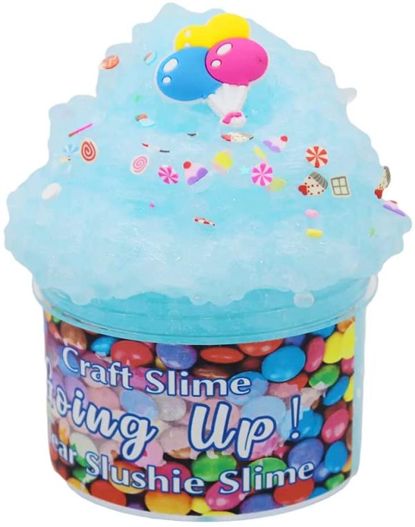 Kayswang Fluffy Slime DIY Unmixed Snow Rice Slime Mud Slime Supplies Kit Stress Relief Toy Scented Slime Toy for Kids Education Party Favor Gift and Birthday 6 Colors Fluffy Soft (6 Colors) - Image 7