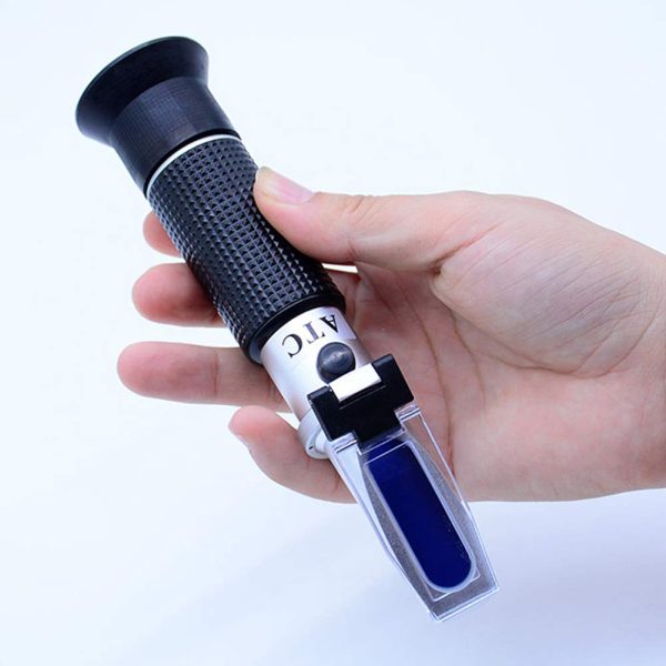 Brix Refractometer 0-32% for Measuring Sugar Content for Beer, Wine, Juice...Home Brewing Equipment with Automatic Temperature Compensation - Image 8