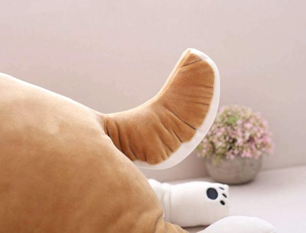 30'' Shiba Inu Plush Stuffed Animal Dog Plush Pillow Children Hugging Pillow Sleeping Comfort Cushion Soft Plush Toy - Image 4