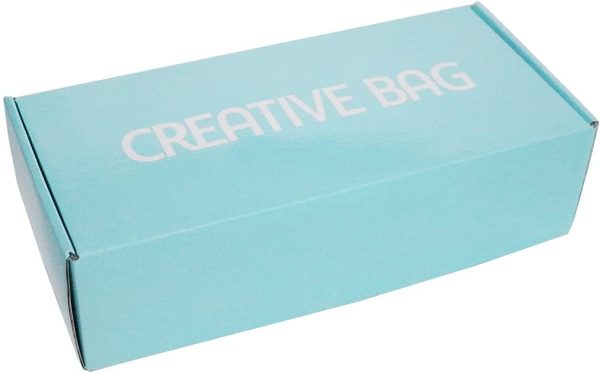 Brown Paper Boutique Bags with Handles for Wedding, Party Favor, Thank You, and More, Kraft-Colored Economy Gift Bags, 5.25?? L x 3.5?? W x 8?? H (100 Count) - Creative Bag - Image 5