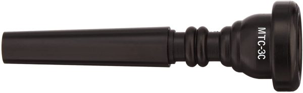 Mutec MTC-3C-BL 3C Plastic Trumpet Mouthpiece, Black - Image 2