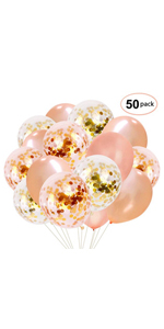 rose gold balloon