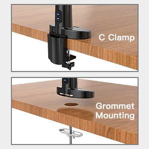 gas spring monitor stand