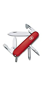 Tinker Standard Family SAK Swiss Army Knife Red Image knife with functions 