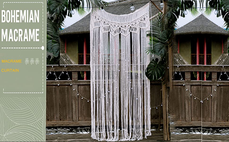 macrame curtain