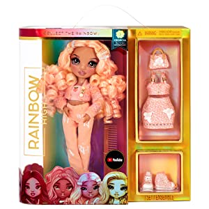 Rainbow High CORE Fashion Doll- Georgia Bloom Peach