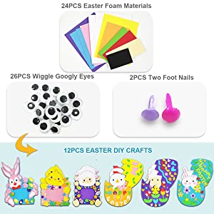 easter crafts for kids diy set