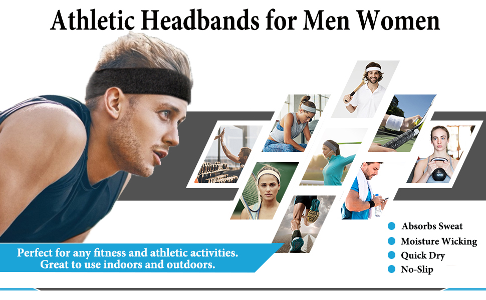 Athletic Headbands for Men