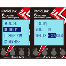 rc6gs v2 6 channels transmitter