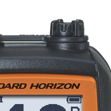 Handheld VHF Radio with Speaker mic Jack from Standard Horizon