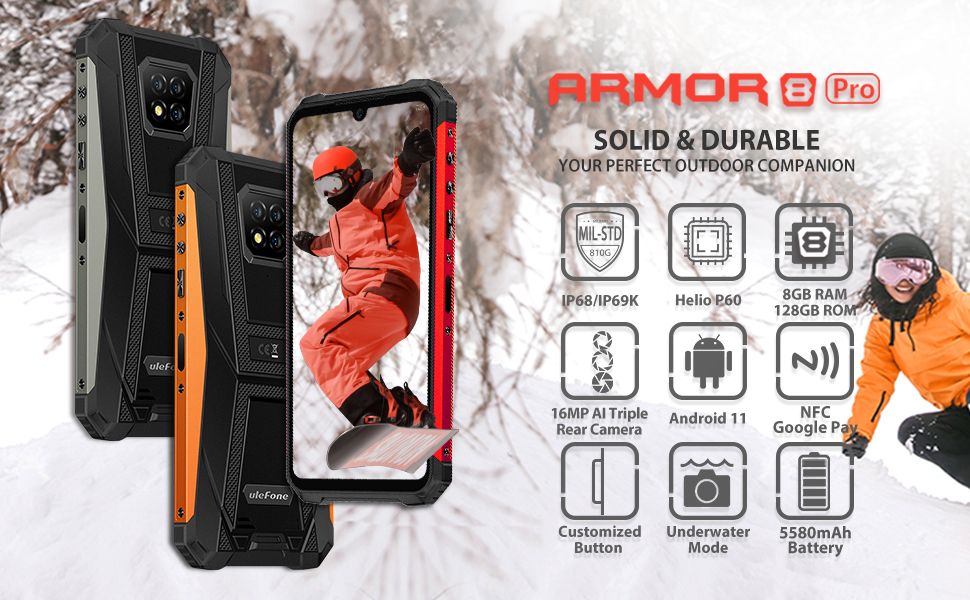 AM8P Rugged smartphone