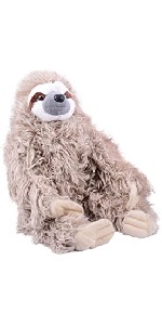 Wild Republic Cuddlekin Three Toed Sloth 12"